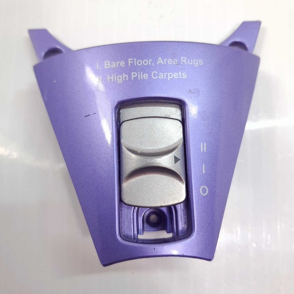 Shark HV325 Rocket Deluxe Pro vacuum on switch button slide selector purple part